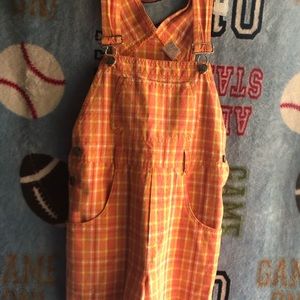 Young Girls overalls shorts for sale. I thought they were juniors.